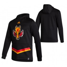 Calgary Flames Blank 2020-21 Reverse Retro Hoodie Sawyer - Mannen